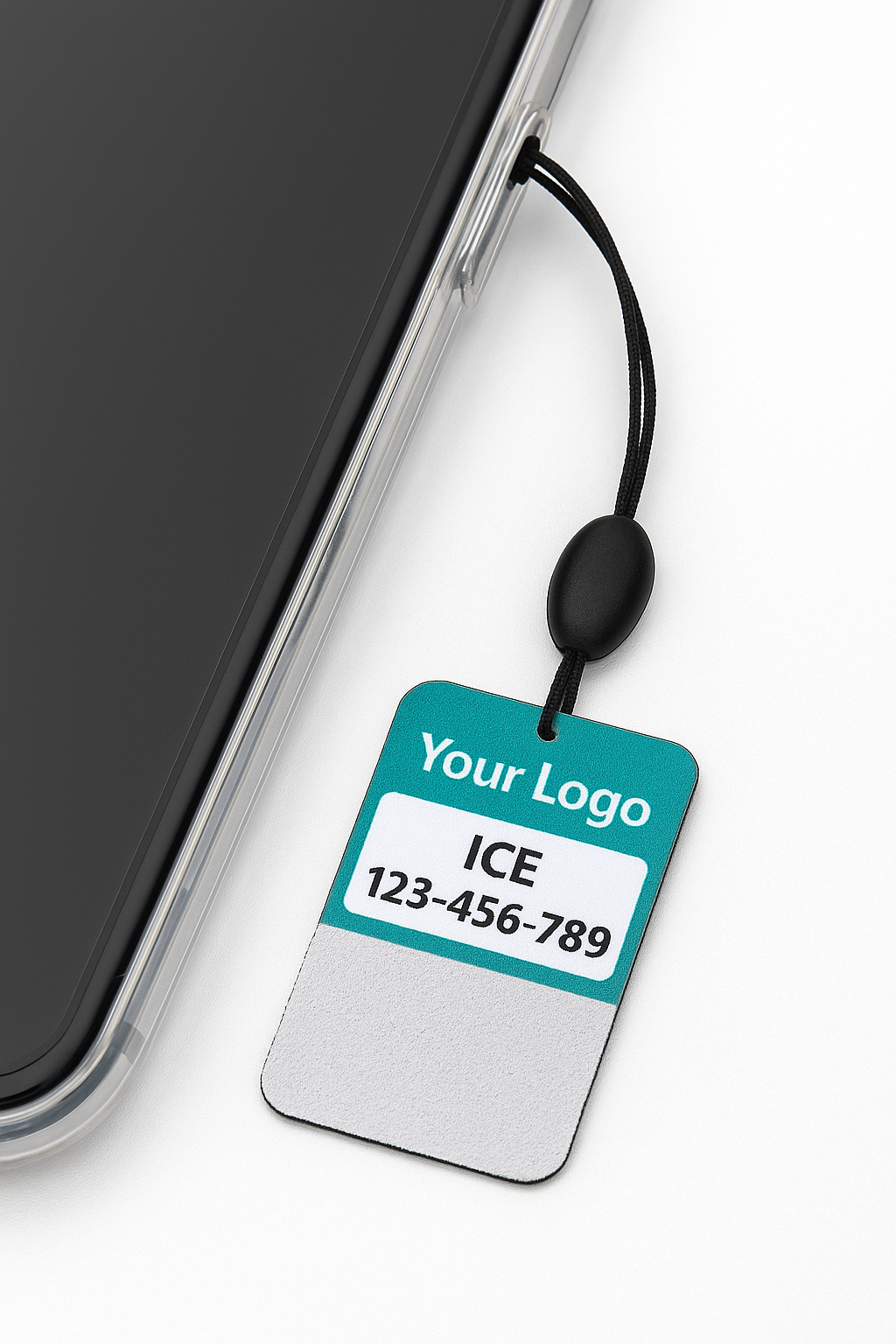 SafeTag ICE – emergency contact phone tag